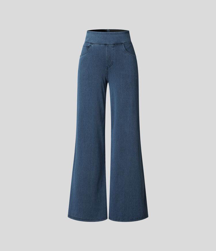 Verenza – High waist comfort – Wide leg jeans
