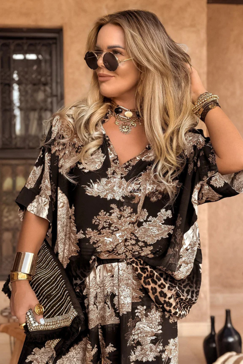 Zavionne – Exotic elegance – Co-ord set