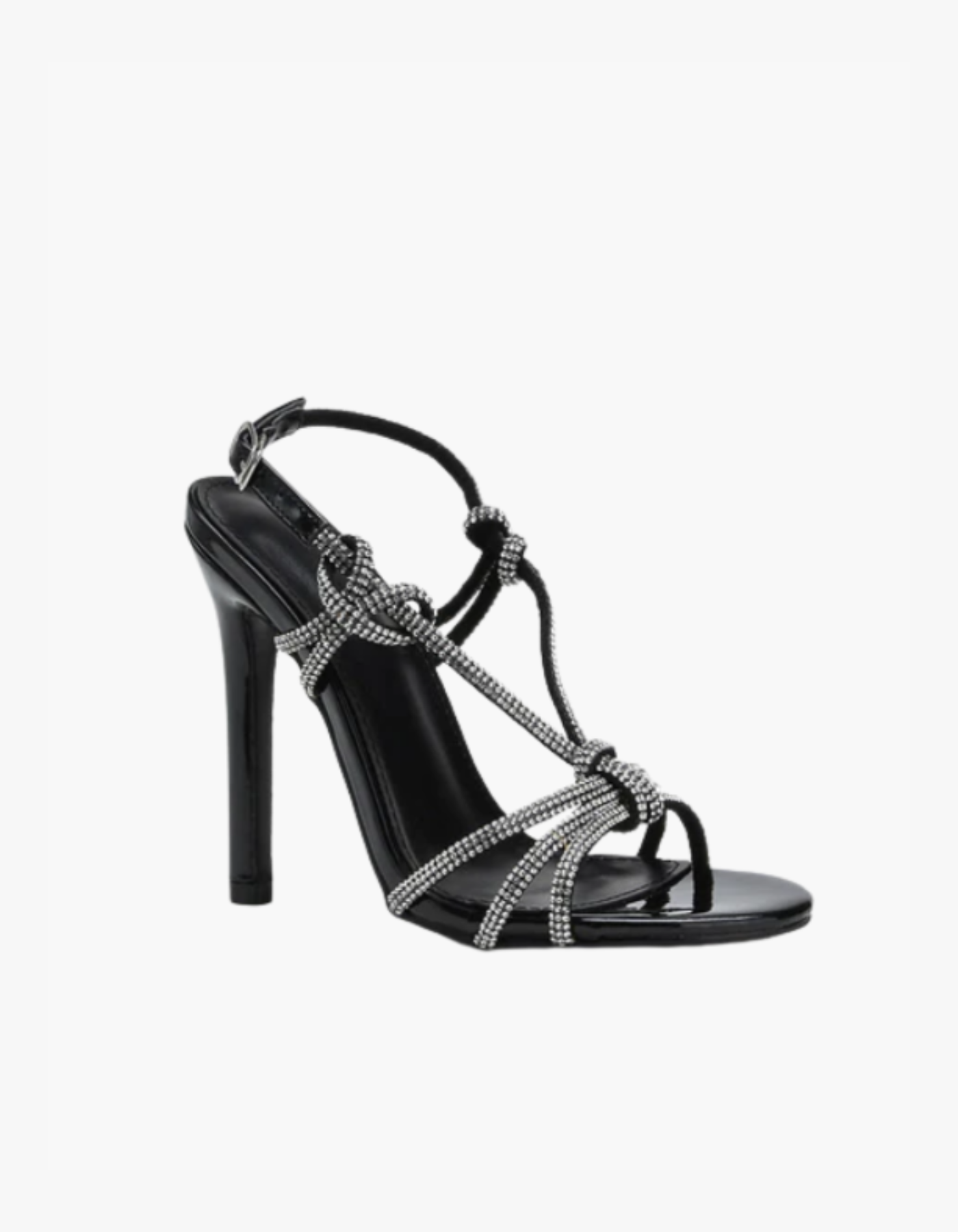 Zélie – Sparkling design – Rhinestone multi-strap heels