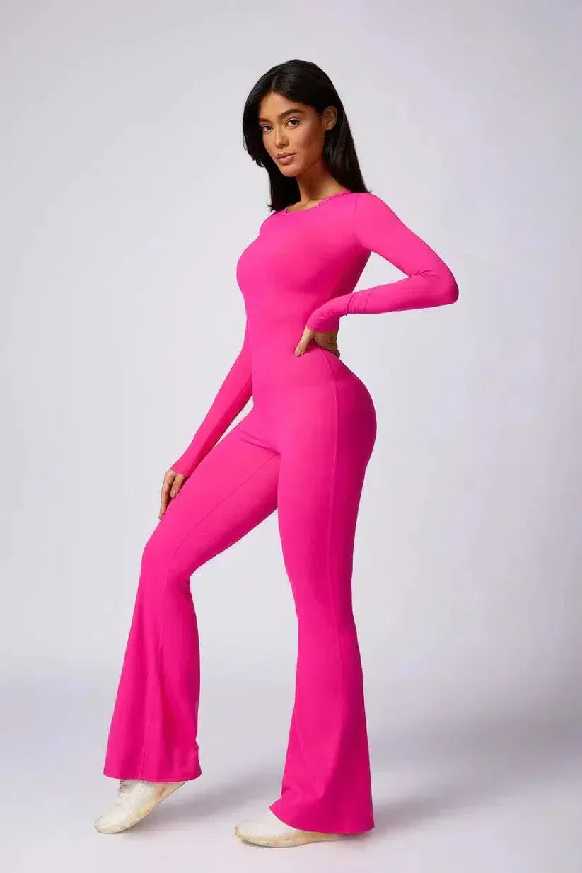 Zorina – Ronde hals – Naadloos sportjumpsuit