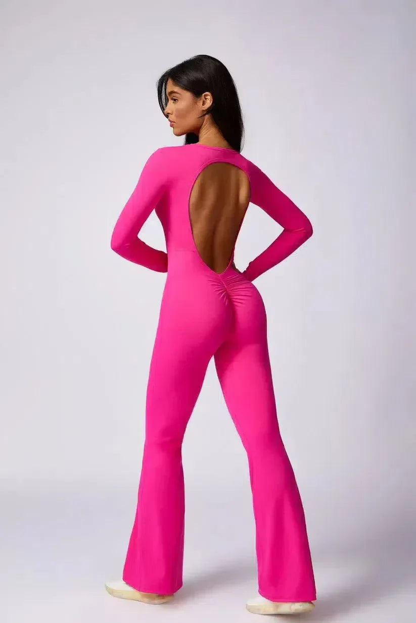 Zorina – Ronde hals – Naadloos sportjumpsuit