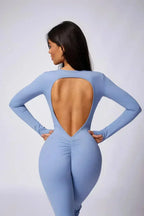 Zorina – Ronde hals – Naadloos sportjumpsuit