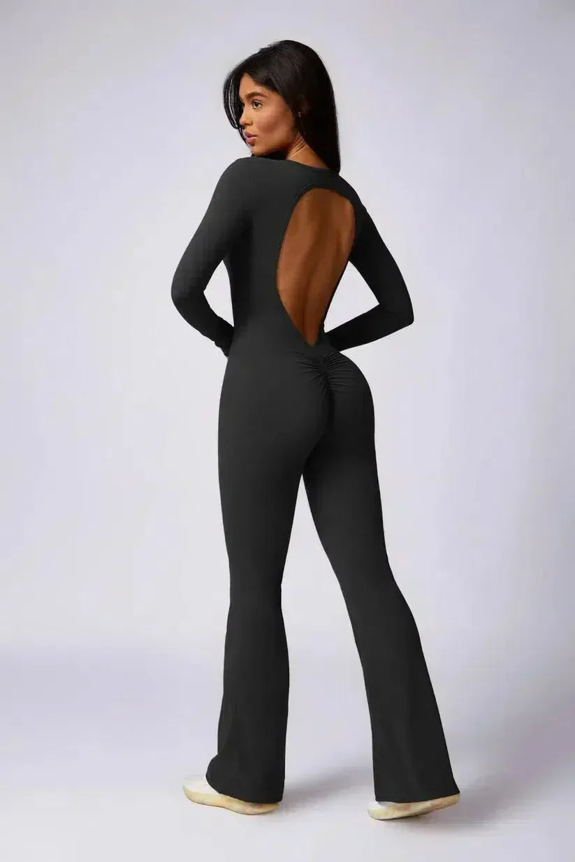 Zorina – Ronde hals – Naadloos sportjumpsuit