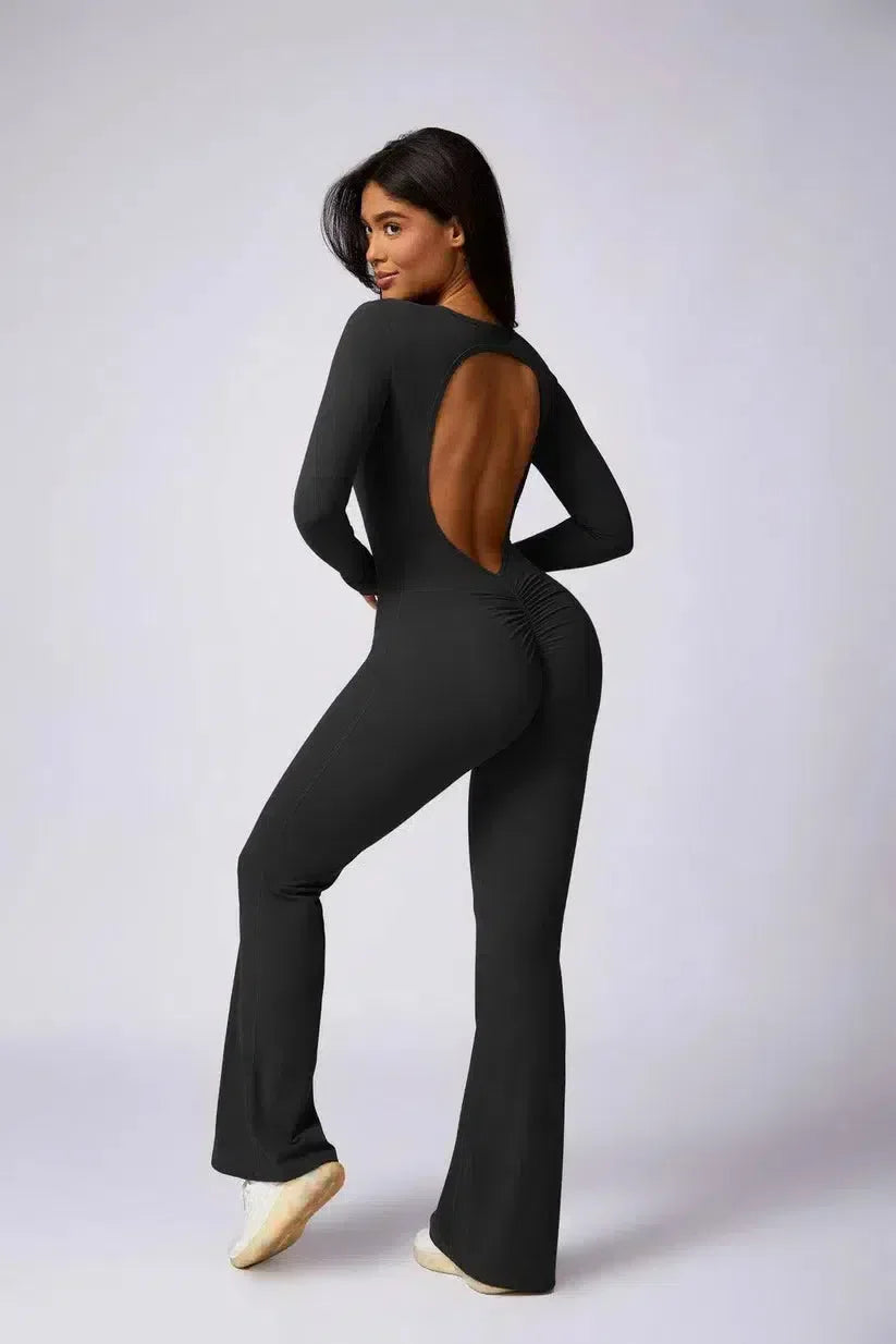 Zorina – Ronde hals – Naadloos sportjumpsuit