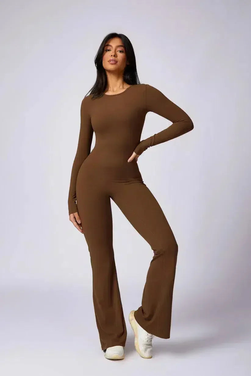 Zorina – Ronde hals – Naadloos sportjumpsuit